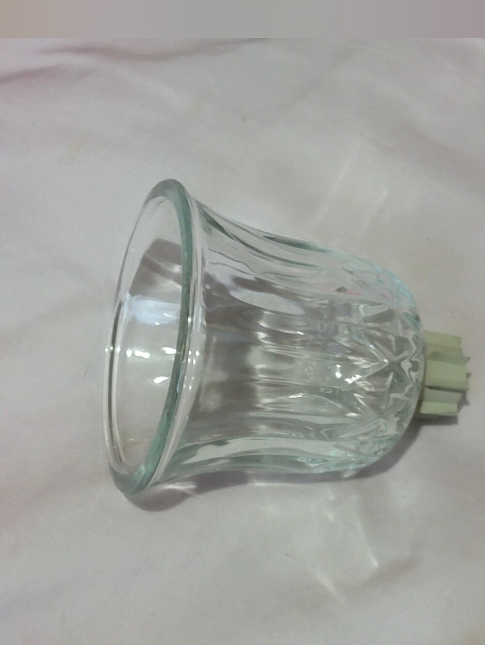 Clear Glass Hurricane Candle Holder by